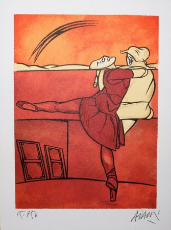 Литография Adami - Ballet, ca.