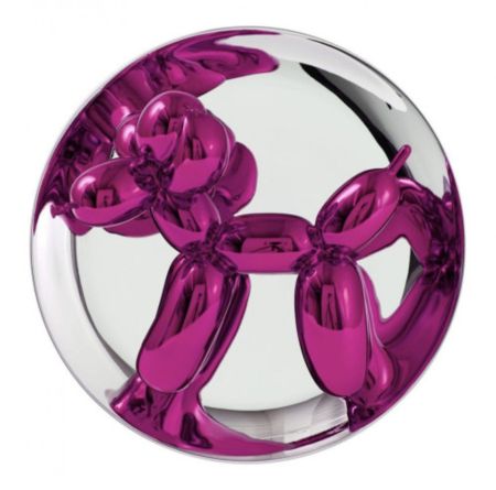 Многоэкземплярное Произведение Koons - Balloon Dog (Magenta)