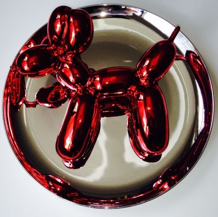 Многоэкземплярное Произведение Koons - Balloon Dog (Red)