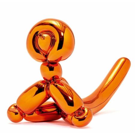 Многоэкземплярное Произведение Koons - Balloon Monkey Orange