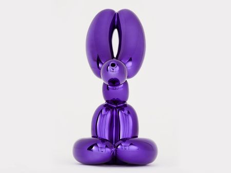 Многоэкземплярное Произведение Koons - Balloon Rabbit (Violet)