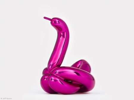 Многоэкземплярное Произведение Koons - Balloon swan pink L ( After)