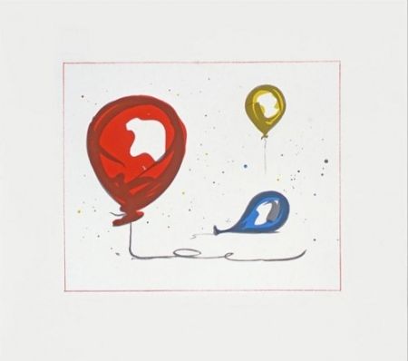 Литография Oldenburg - Balloons