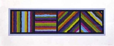 Нет Никаких Технических Lewitt - Bands Not Straight in Four Directions (multicoloured)