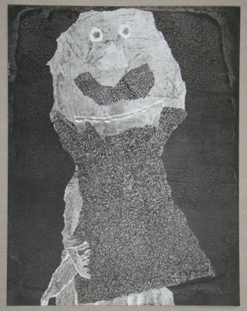 Трафарет Dubuffet - Barbe des perplexités, 1959