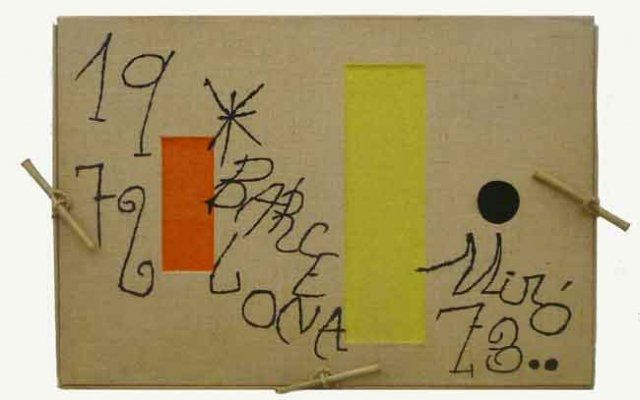 Гравюра Miró - Barcelona 1972-1973