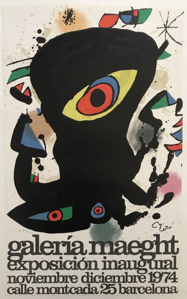 Афиша Miró - Barcelona / Exposicion inaugural Galeria Maeght