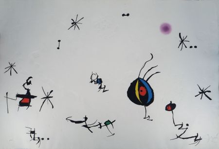 Гравюра Miró - Barcelona Suite n°10