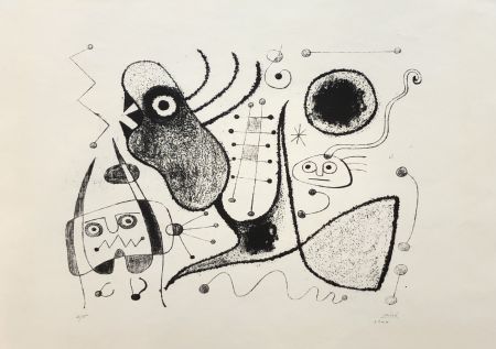 Литография Miró - Barcelone XXXXIX (M. 54)