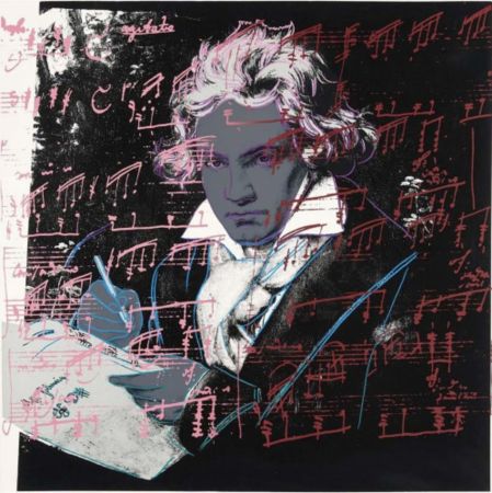 Сериграфия Warhol - Beethoven (FS II.391)