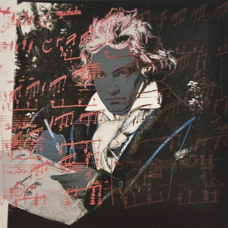 Сериграфия Warhol - Beethoven (FS II.391)