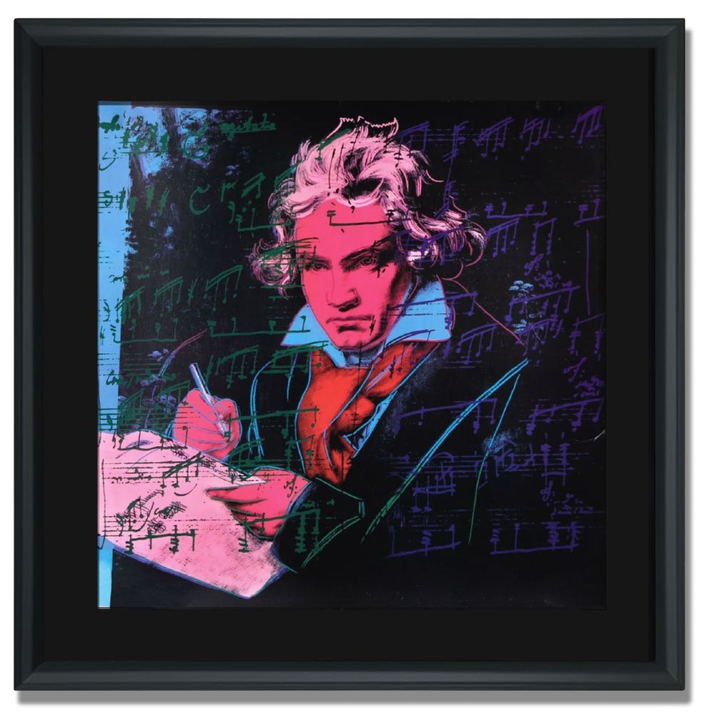 Сериграфия Warhol - Beethoven (FS II.392)