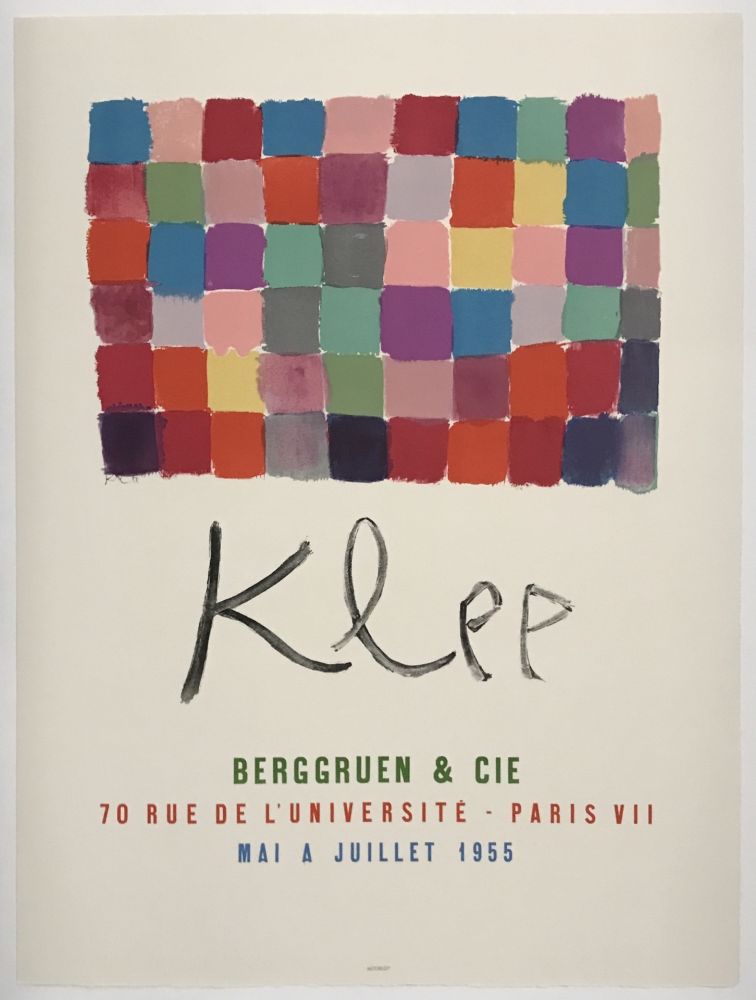 Литография Klee - Berggruen & Cie