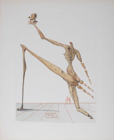 Литография Dali - Bertrand de Born