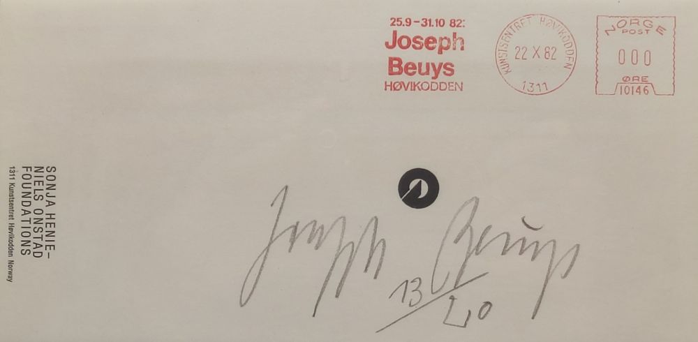 Многоэкземплярное Произведение Beuys - Beuys in Norwegen, 1982. 