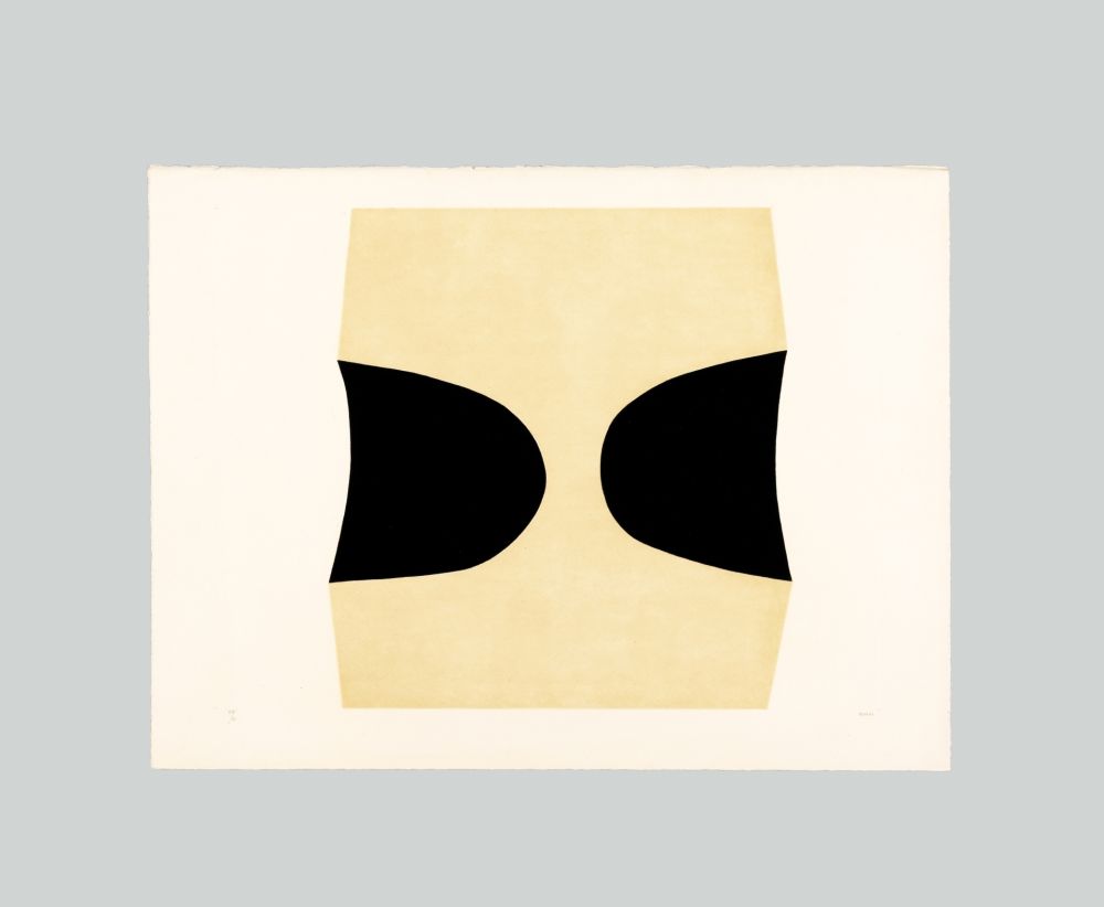 Гравюра Burri - Bianchi e neri I-C