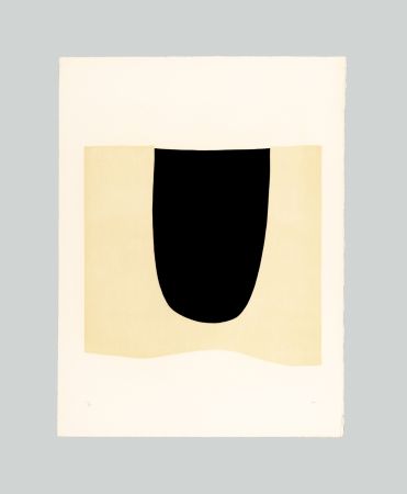 Гравюра Burri - Bianchi e neri I-D