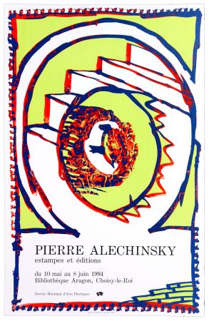 Афиша Alechinsky - Bibliothèque Aragon
