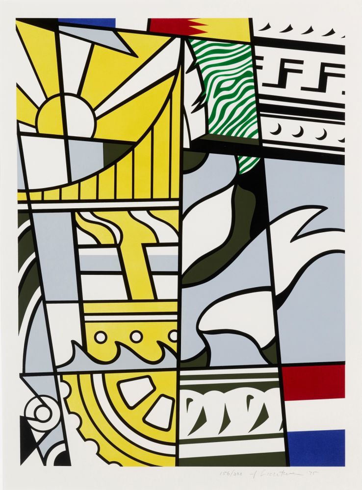 Литография Lichtenstein - Bicentennial
