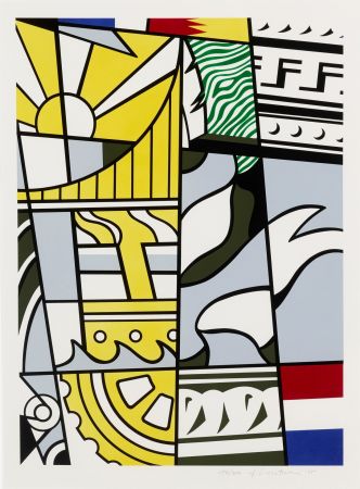 Литография Lichtenstein - Bicentennial