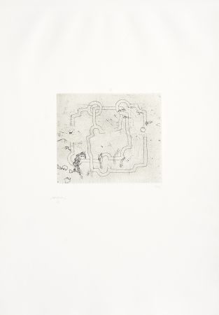 Гравюра Chillida - Bidearte I 