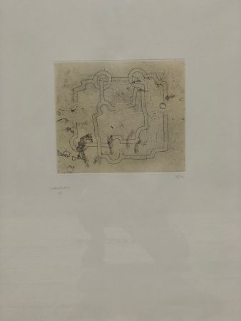 Офорт И Аквитанта Chillida - Bidearte I
