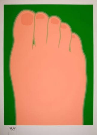 Сериграфия Wesselmann - Big foot