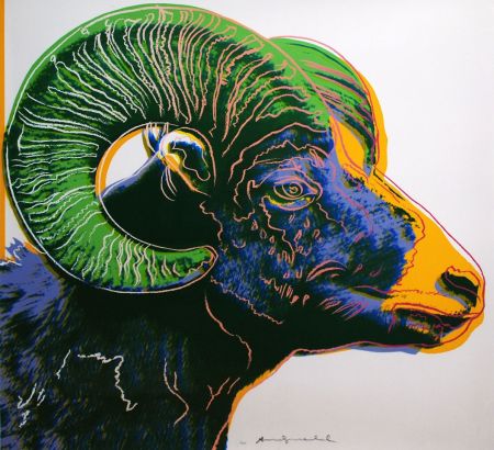 Сериграфия Warhol - Bighorn Ram (FS II.302)