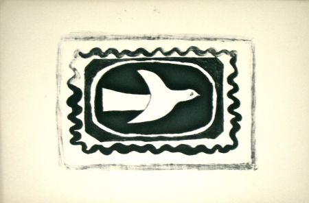 Литография Braque - Bird VII