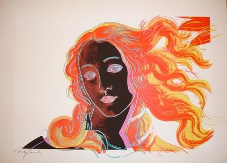 Сериграфия Warhol - Birth of Venus