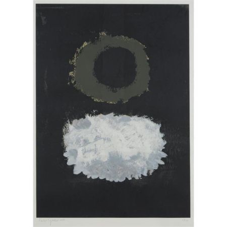 Сериграфия Gottlieb - Black field