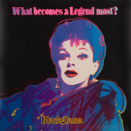 Сериграфия Warhol - Blackglama (Judy Garland)