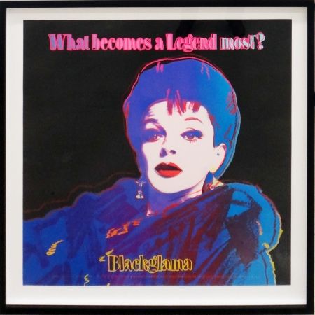 Сериграфия Warhol - Blackglama (Judy Garland from Ads portfolio)