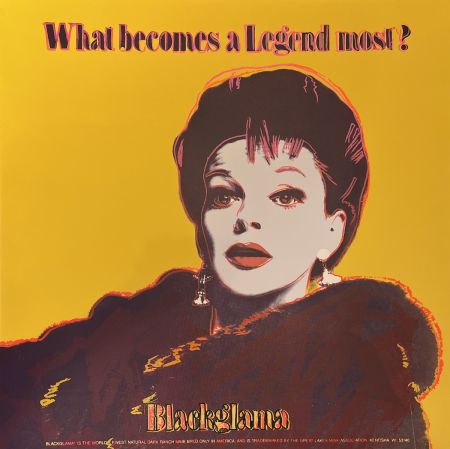 Сериграфия Warhol - Blackglama (Judy Garland) Trial Proof