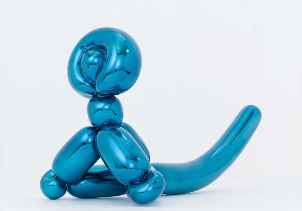 Многоэкземплярное Произведение Koons - Blue Balloon Monkey
