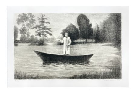 Литография Martensen - Boat