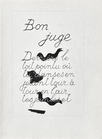 Литография Braque - Bon juge