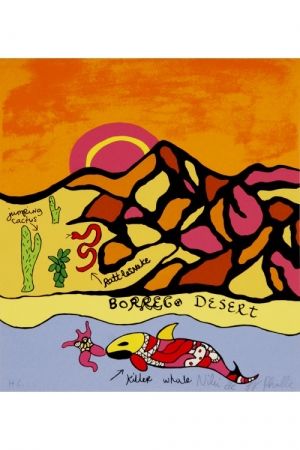 Литография De Saint Phalle - Borrego desert