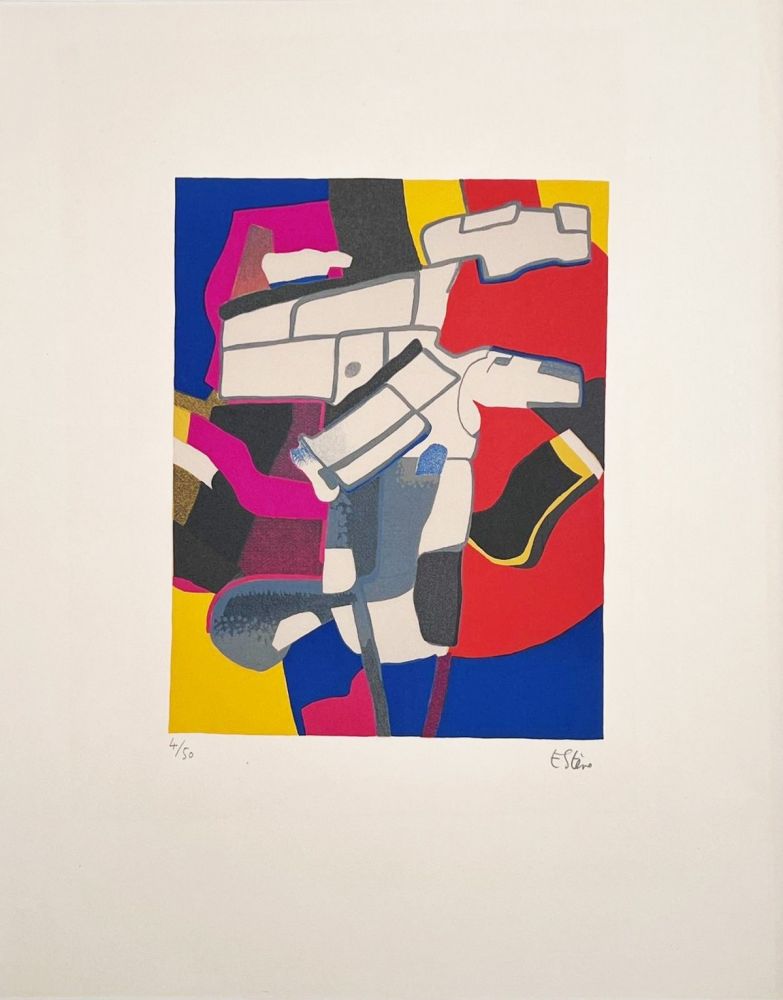 Литография Esteve - Bougri 