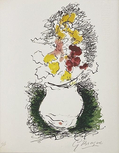 Литография Braque - Bouquet