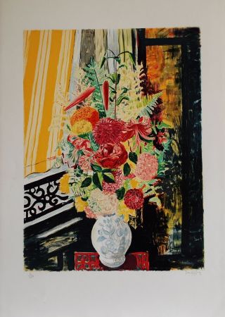 Литография Kisling - Bouquet de Fleurs