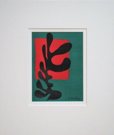 Литография Matisse (After) - Boxeur nègre, 1947