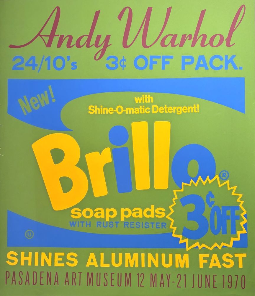 Сериграфия Warhol - Brillo