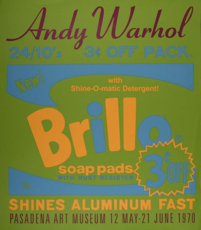 Сериграфия Warhol (After) - Brillo, c. 1970