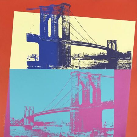 Сериграфия Warhol - Brooklyn Bridge, II.290