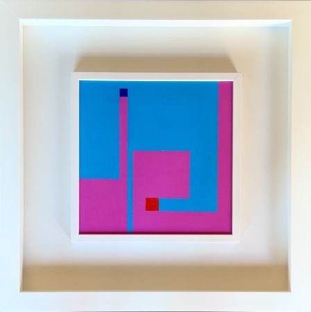 Нет Никаких Технических Munari - Bruno Munari (1907-1998) - Oil on wood panel - 1951