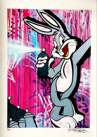Литография Fat - Bugs Bunny