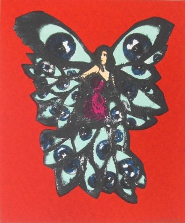 Сериграфия Zettervall - Butterfly