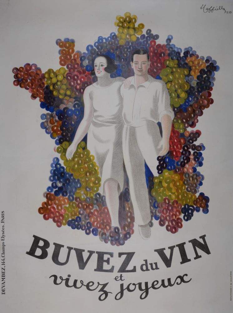 Афиша Cappiello - Buvez du Vin.