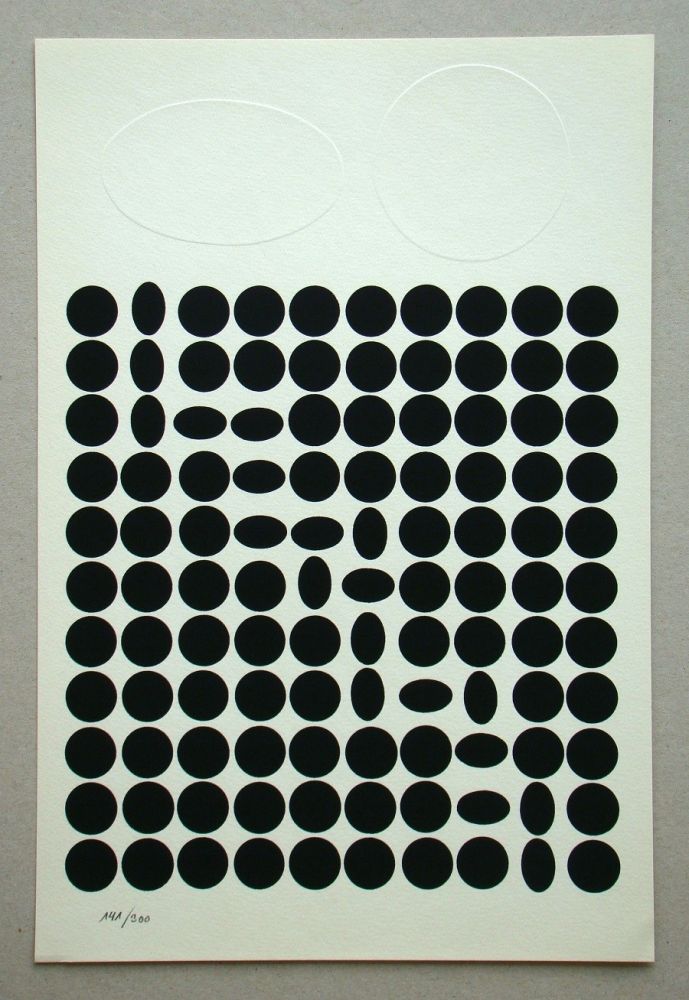 Сериграфия Vasarely - Bételgeuse - relief